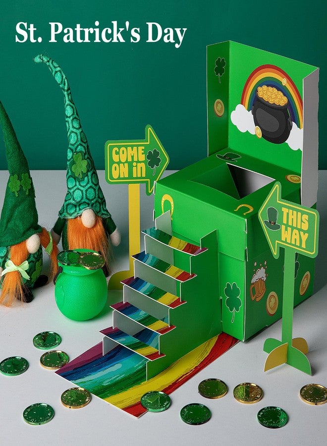 RunNico St. Patrick's Day Leprechaun Trap Kit - St. Patrick's Days DIY Craft Kit - Saint Patricks Day Party Supplies to Catch a Leprechaun for Saint. Partrick Day Home Party Festival Decor(Rainbow) - Image 4